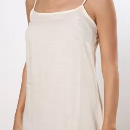 svrnaa by azorte Women Geometric Print A-Line Dress with Slip image 4