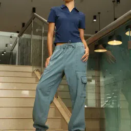 Shein Ankle Length Clean Wash Panelled Jeans image 4