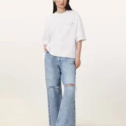 all saints Aroma Amelie Regular Fit Crew-Neck T-Shirt image 4