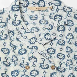 siyahi Women Printed Regular Fit Top image 5