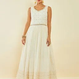 soch Embroidered Gown Dress image 5