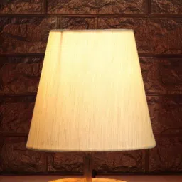 devansh Wooden Table Lamp with Shade image 5