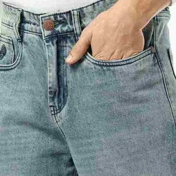 buda jeans co Men Mid-Washed Baggy Fit Jeans image 5
