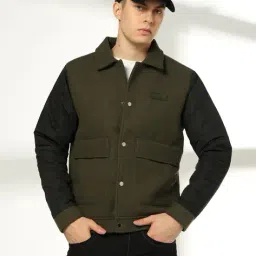 john players jeans Men Button-Closure Slim Fit Jacket image 5