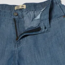 dnmx Women Lightly Washed Wide-Leg Jeans image 5