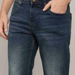 lee cooper Men Mid-Wash Straight Jeans image 5