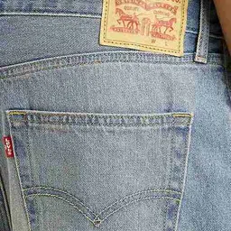 levi's Men Mid-Wash Wide-Leg Jeans image 5