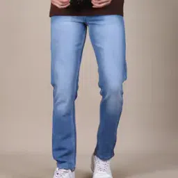Shein Low Rise Fly With Button Closure Mid Wash Jeans-picture-25