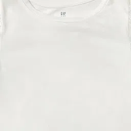 gap kids Cotton Top with Puff Eyelet Sleeves image 4