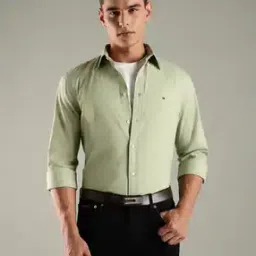 tommy hilfiger Regular Fit Flex Poplin Shirt-picture-12