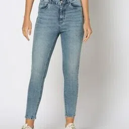 dnmx Women Heavily Washed Skinny Fit Jeans-picture-40