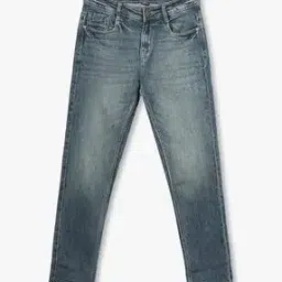 Boys Lightly Washed Slim Fit Jeans-image-23