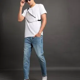 john players jeans Men Mid-Wash Slim Fit Jeans-picture-21