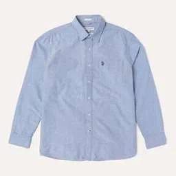 u.s. polo assn. Men Tailored Fit Shirt with Patch Pocket-picture-21