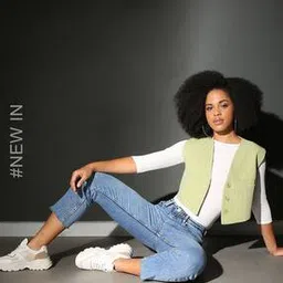 sam Women Mid-Wash Slim Fit Jeans-picture-36