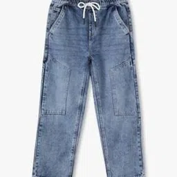 yb dnmx for trends select Boys Mid-Wash Straight Fit Jeans-picture-10