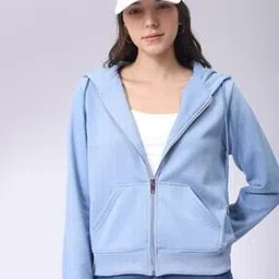 freehand Women Relaxed Fit Zip-Front Hoodie-picture-10