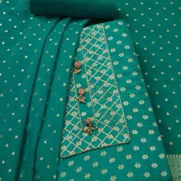 soch Women Floral Woven Unstitched Dress Material image 1