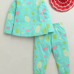 bumzee Girls Graphic Print T-Shirt & Pyjamas Set-picture-16