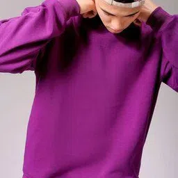 the indian garage co Men Oversized Crew-Neck Sweatshirt-picture-12