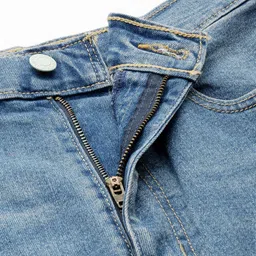 Levis Women Tapered Fit High-Rise Low Distress Light Fade Stretchable Jeans image 5