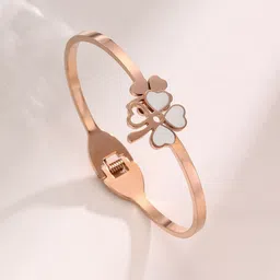 Designs & You Rose Gold-Plated Bangle-Style Bracelet image 3