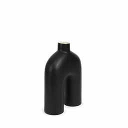 home4u Arch Black Ceramic Vase image 5