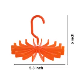 the quirk box 360 Degree Rotating Tie Hanger - Orange image 2