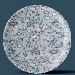 nestroots Ethnic Printed Porcelain Wall Plate image 4