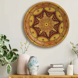 nestroots Brown Sugar Serenity Artistry Wall Plate-picture-30
