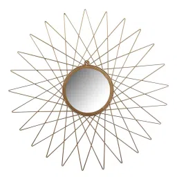 home sparkle Decorative Iron Wall Mirror image 3