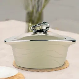trueware Grey Zinna 2000ml Plastic & Steel Casserole-picture-10