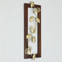 vedas Alex Ginko Bunch Wall Decor on Wooden Frame image 3