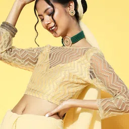 Mitera Solid Saree image 5