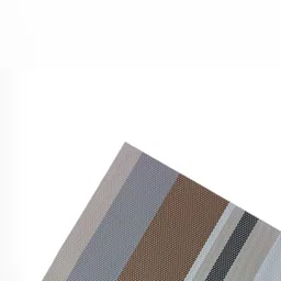 Good Vibes Off White & Brown 6 Pieces Textured Anti-Skid Table Placemats image 3