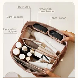 Virtuous Pink Set of 1 Water Resistant Makeup Organiser Organisers image 3