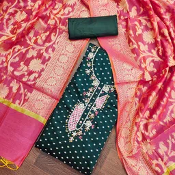 SAINOOR Semi-Stitched Dress Material-picture-24