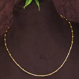 V FASHION JEWELLERY Gold-Plated Handcrafted Necklace-picture-24