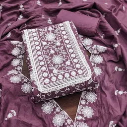 KALINI Embroidered Unstitched Dress Material-picture-50