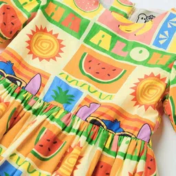 The Souled Store Print Fit & Flare Dress image 4