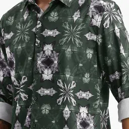 SHOWOFFFF Men Standard Slim Fit Printed Casual Shirt image 2