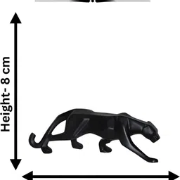 MISS PEACH Black Birds And Animals Curio Showpiece image 2