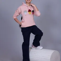 Come In Kids Girls Printed Hooded Sweatshirts-picture-40