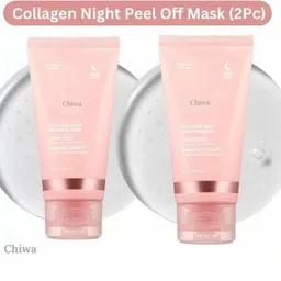CHIWA Set Of 2 Collagen Night Wrapping Mask With Pore Care - 75 g Each-image-46