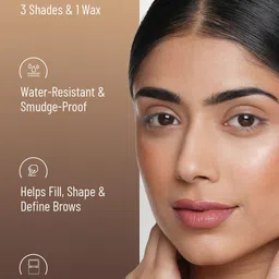 SWISS BEAUTY Shape My Brows Water-Resistant Eyebrow Palette - Shade 02 image 3