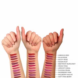 Just Herbs Herb-Enriched Matte Liquid Lipstick 2 ml - Plum Rose 02 image 3