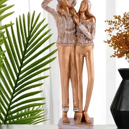 Zart Gold-Toned Figurine Showpiece-picture-15