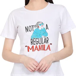 DEEPMAYRA COLLECTION Women Graphic Printed Round Neck Cotton T-shirt-picture-17