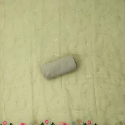 Suha Embroidered Organza Unstitched Dress Material-picture-19