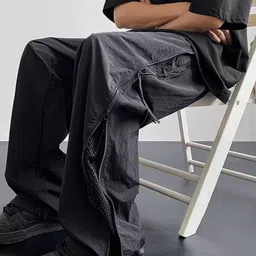 KPOP Men Easy Wash Trousers image 2